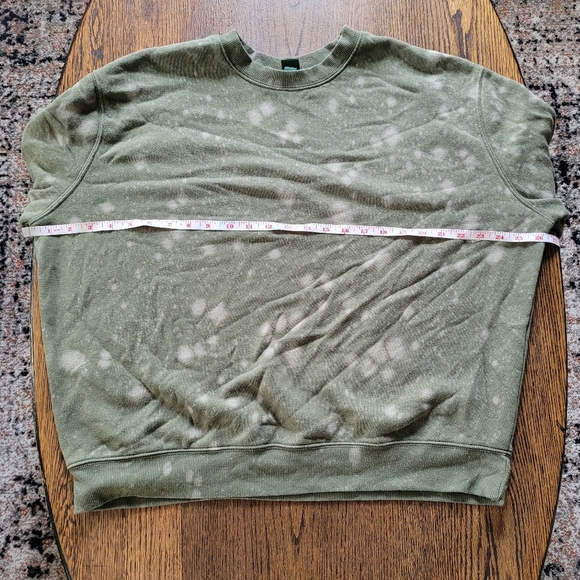 Wild Fable Green Tie Dye Pullover Sweatshirt Size Women's Small - Picture 5 of 8